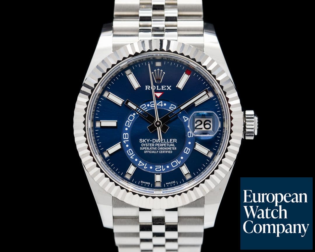 Image of Rolex Sky Dweller 326934 Steel Blue SS / Oyster 2022
