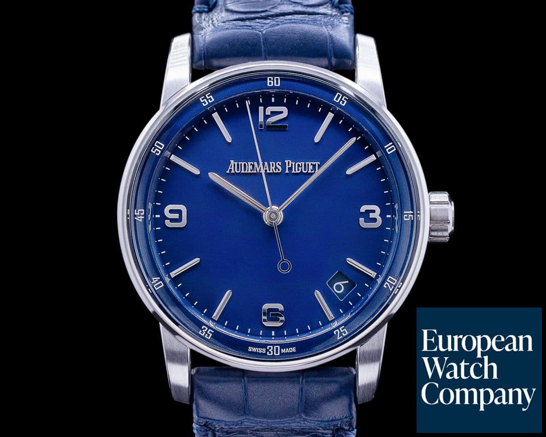 Image of Audemars Piguet Code 11:59 Automatic 18k White Gold / Blue Dial