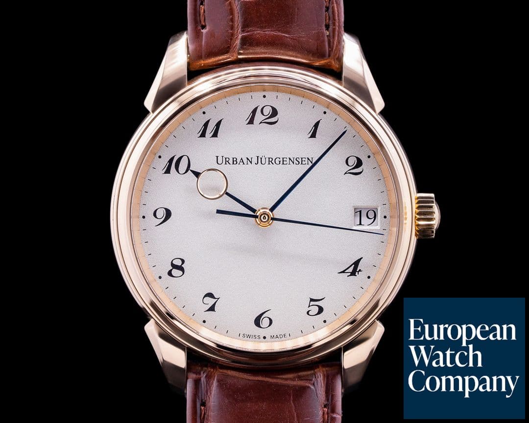 Image of Urban Jurgensen Jules Collection 2240RG 18k Rose Gold / Breguet Numerals