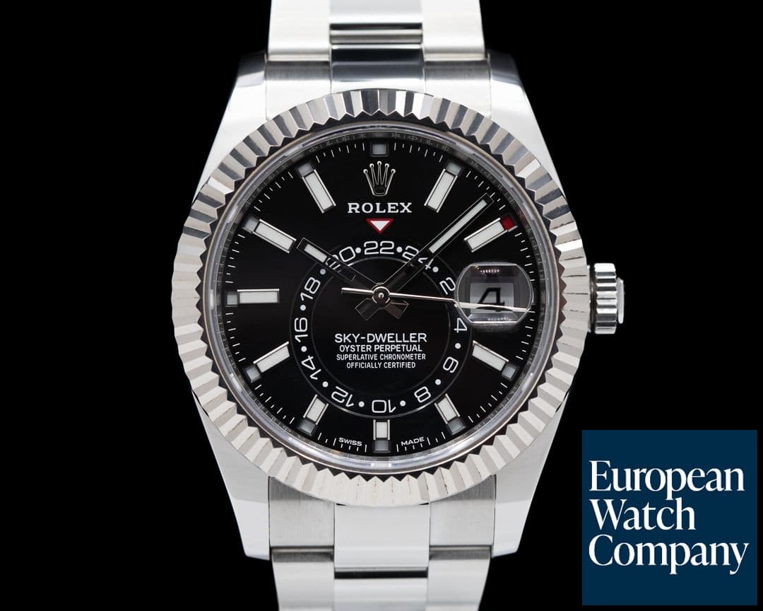 Image of Rolex Sky Dweller 326934 Steel Black Dial