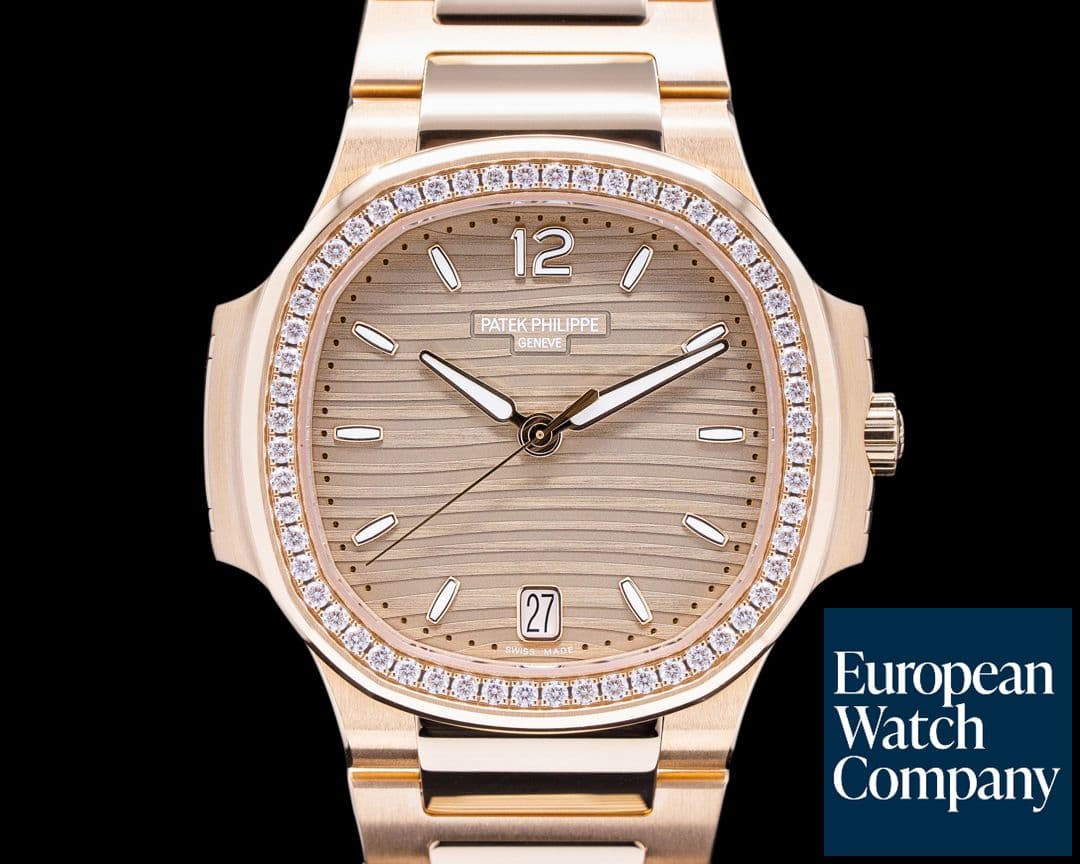 Image of Patek Philippe Nautilus Ladies 7118 Automatic RG Golden Dial Dial 2023 UNWORN