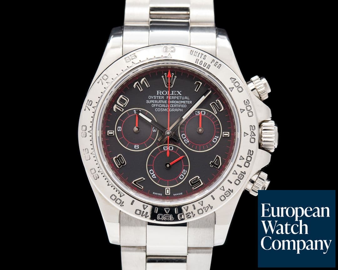 Image of Rolex Daytona 116509 Slate Arabic 18K White Gold 
