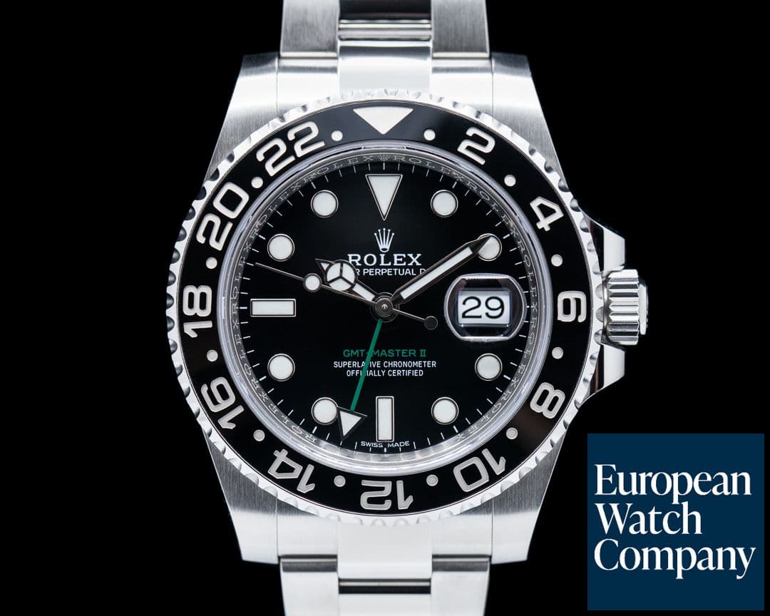 Image of Rolex GMT Master II 116710LN Ceramic SS 