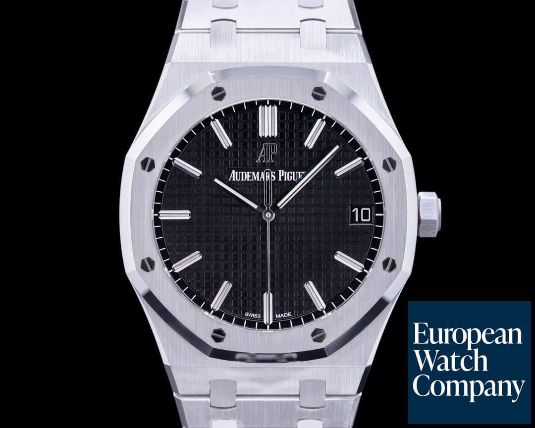 Image of Audemars Piguet Royal Oak Black Dial 15500ST UNWORN