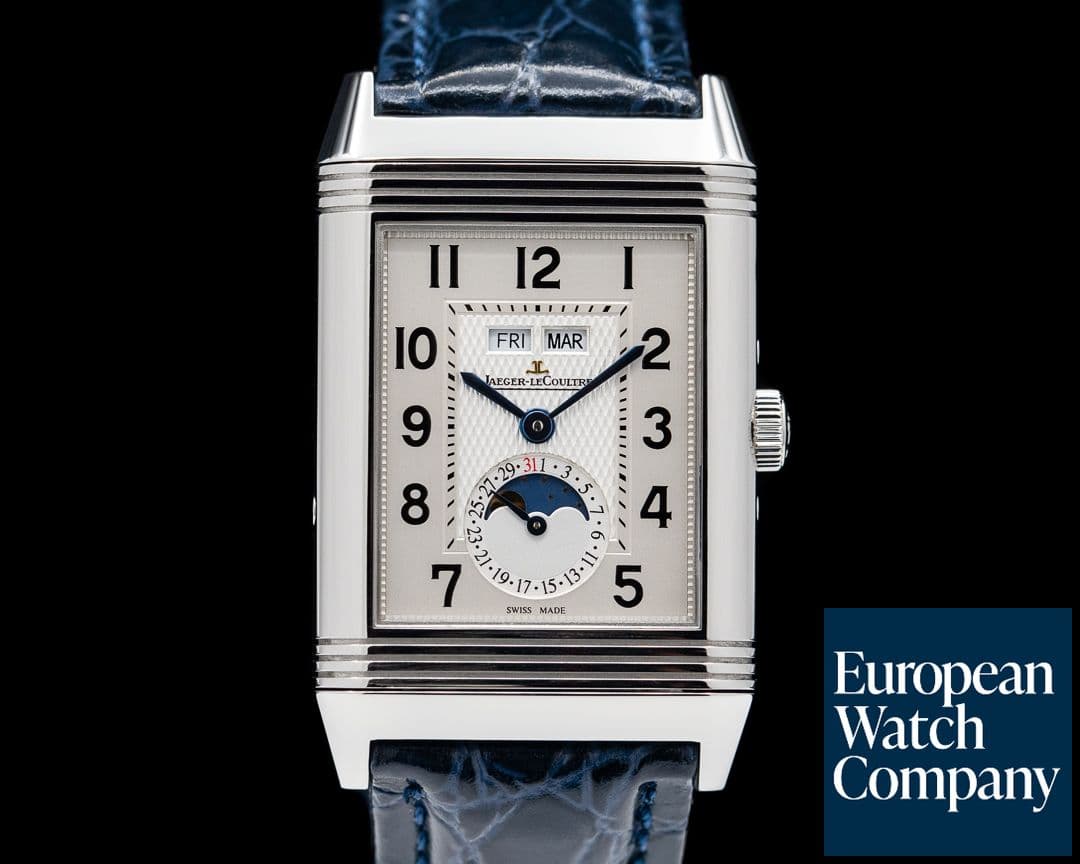 Image of Jaeger LeCoultre Reverso Grande Calendar SS Silver Dial SS/Deployant