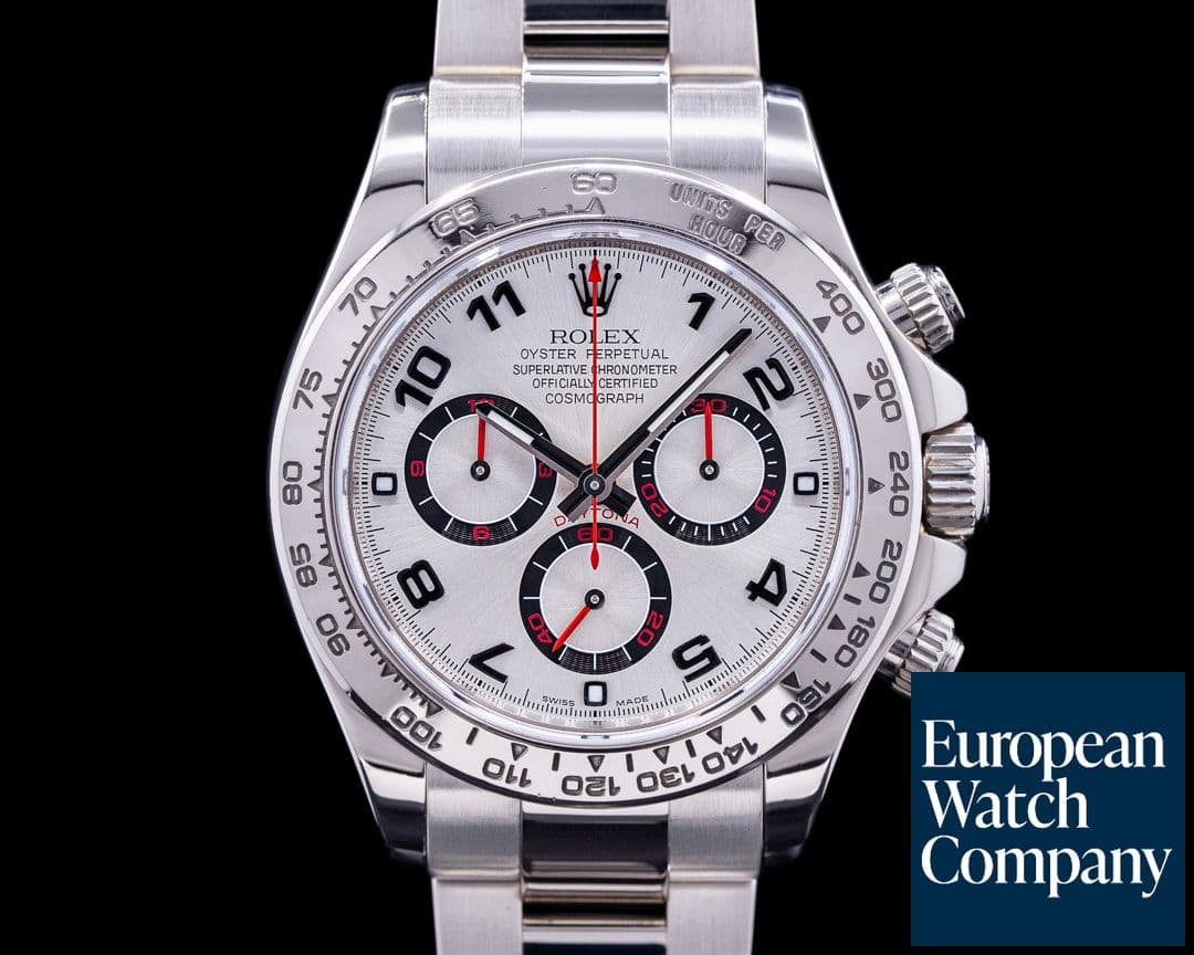 Image of Rolex Daytona 116509 18k White Gold Racing Dial 