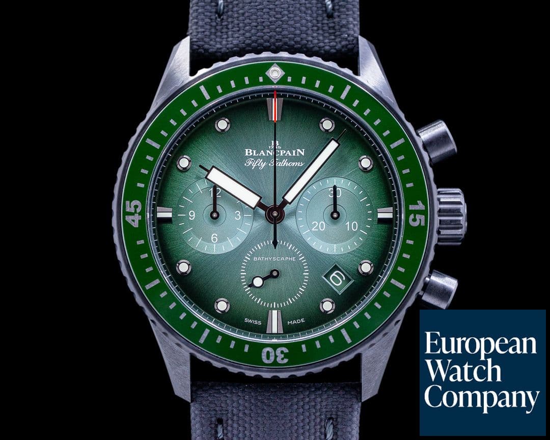 Image of Blancpain Fifty Fathoms Bathyscaphe Flyback Chronograph Ceramic 2022