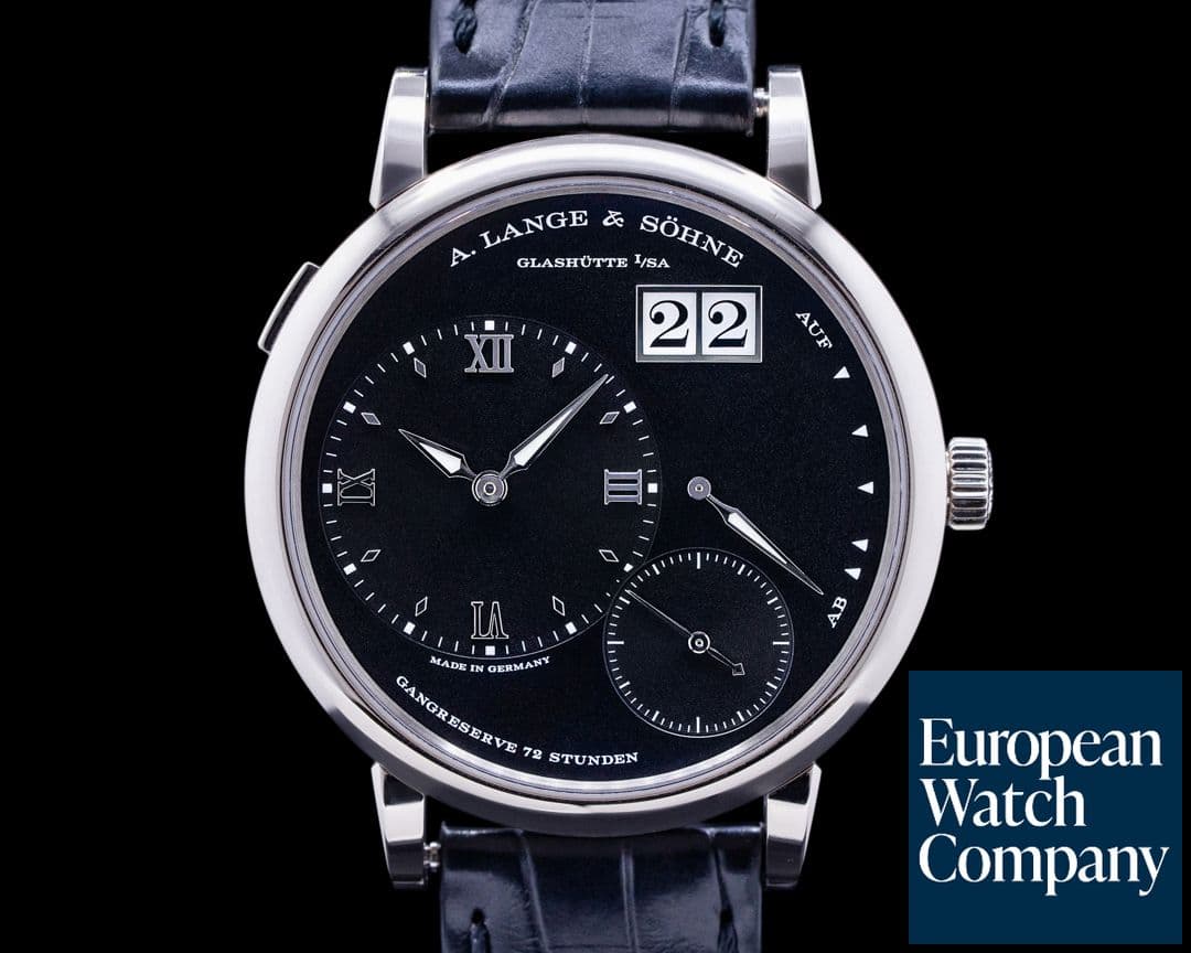 Image of A. Lange and Sohne Grand Lange 1 117.028 Black Dial 