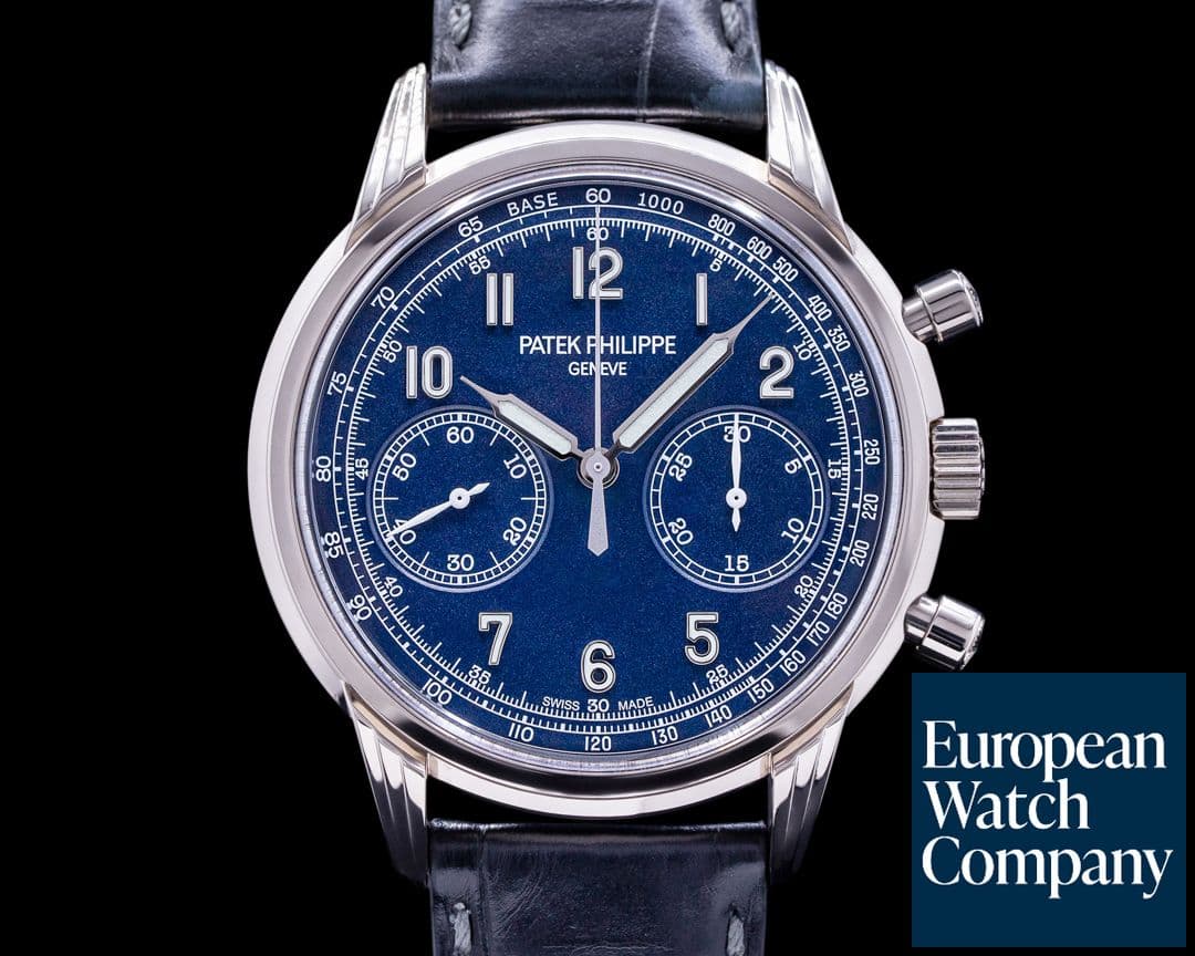 Image of Patek Philippe Chronograph 5172G 18K White Gold Blue Dial 2022