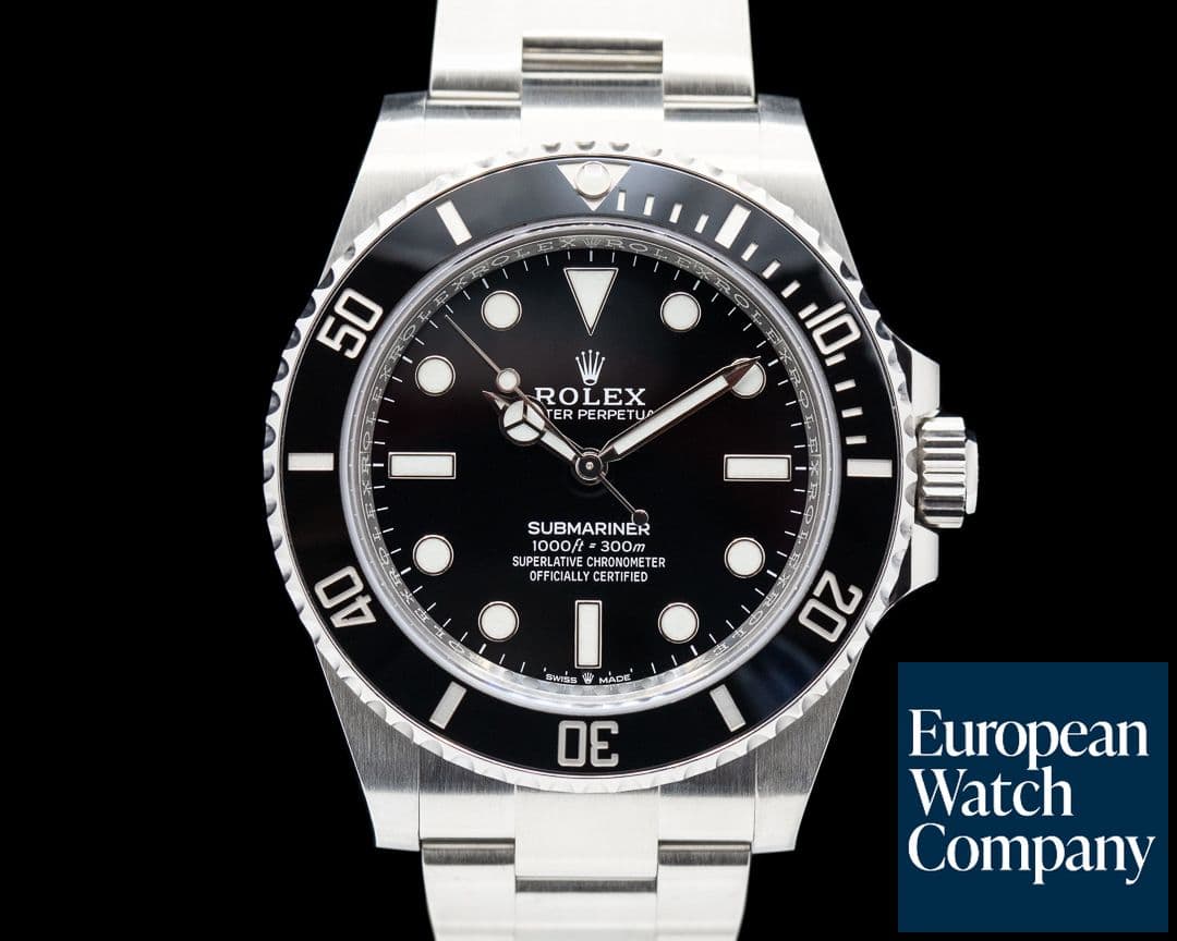 Image of Rolex Submariner 124060 No Date Ceramic Bezel 41MM 2021
