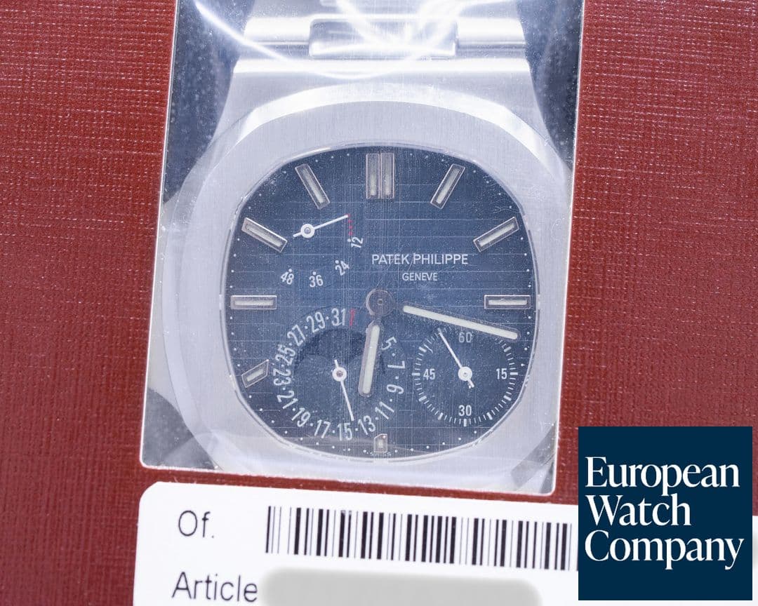 Image of Patek Philippe Jumbo Nautilus 5712 Moonphase Power Reserve SS FACTORY SEALED EARLY