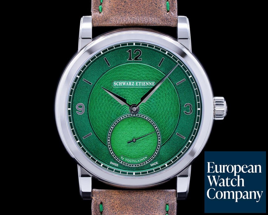 Image of Schwarz Etienne Roma Synergy by Kari Voutilainen SS / "Evergreen" Dial LIMITED