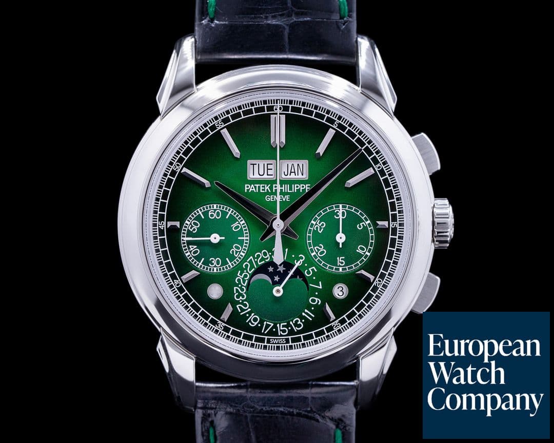 Image of Patek Philippe 5270P Perpetual Calendar Chronograph Platinum GREEN 2022