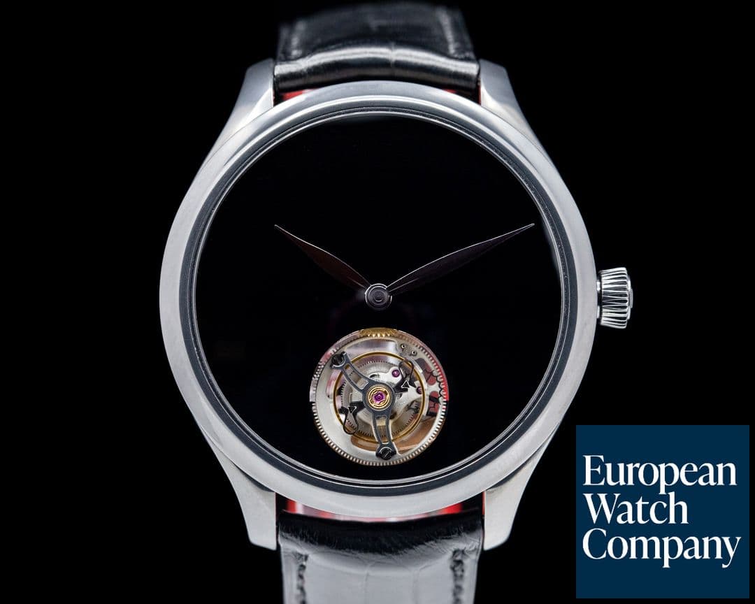 Image of H. Moser and Cie. Endeavour Tourbillion VANTABLACK Limited Edition