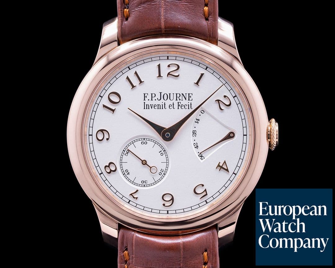 Image of F. P. Journe Chronometre Souverain Red Gold / Silver Dial 40MM 2022 