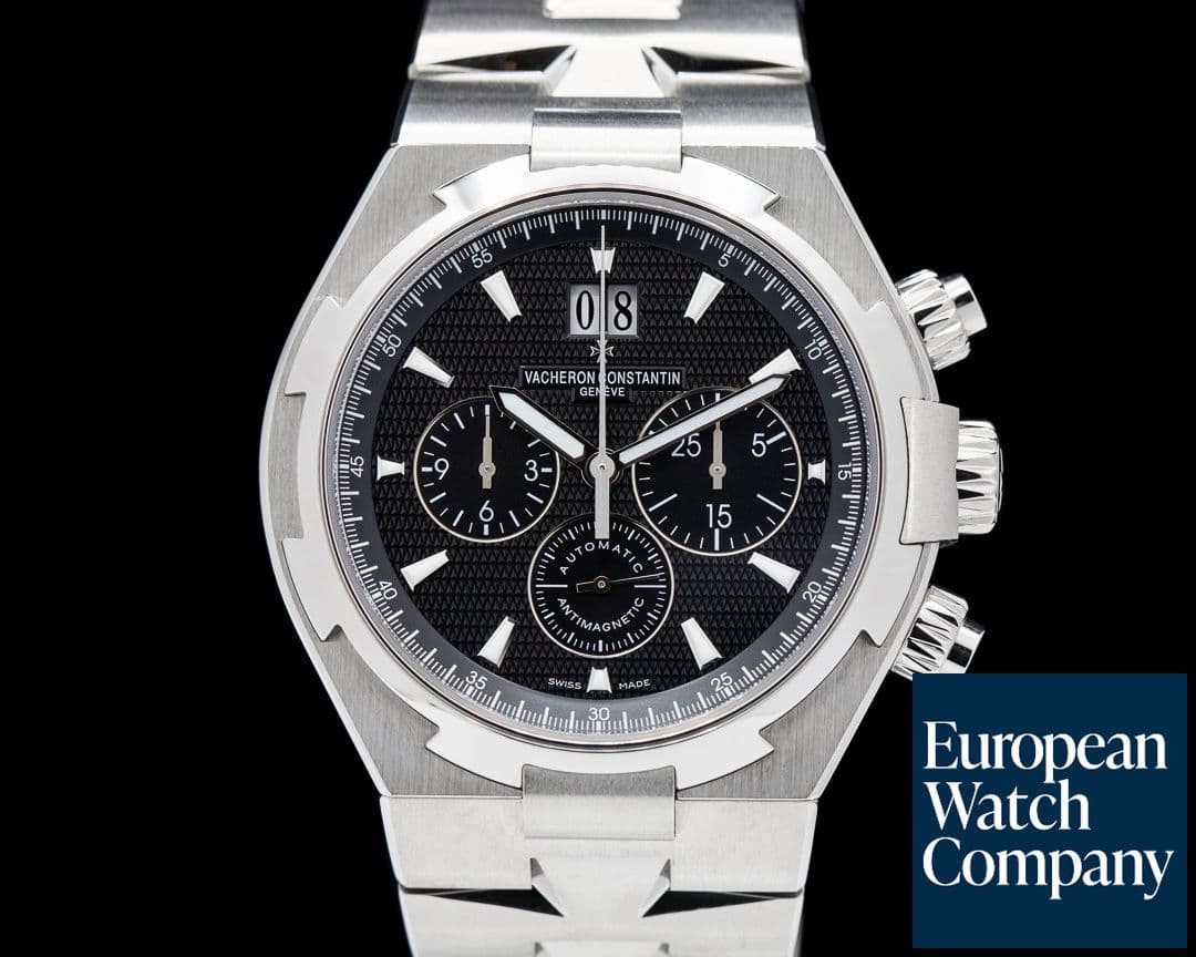 Image of Vacheron Constantin Overseas 49150/B01A Chronograph Black Dial SS