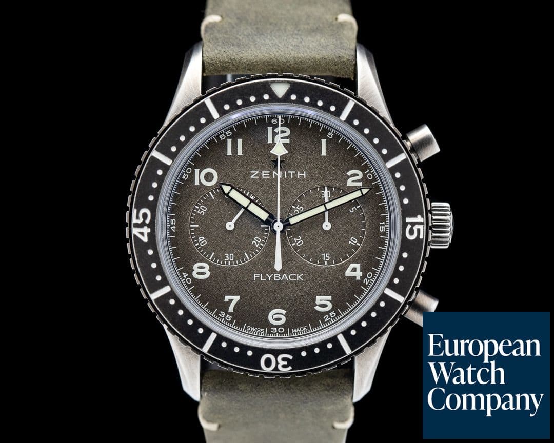 Image of Zenith Pilot Cronometro Tipo CP-2 Flyback