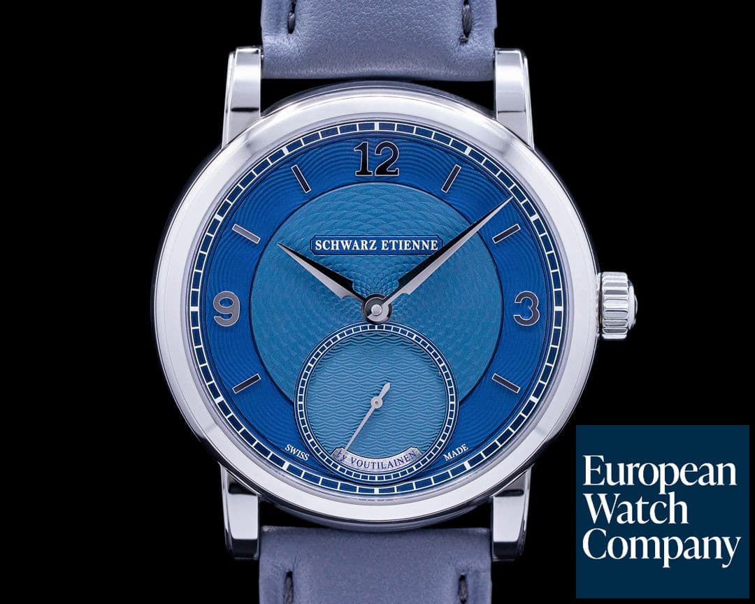 Image of Schwarz Etienne Roma Synergy by Kari Voutilainen SS / Blue Dial LIMITED