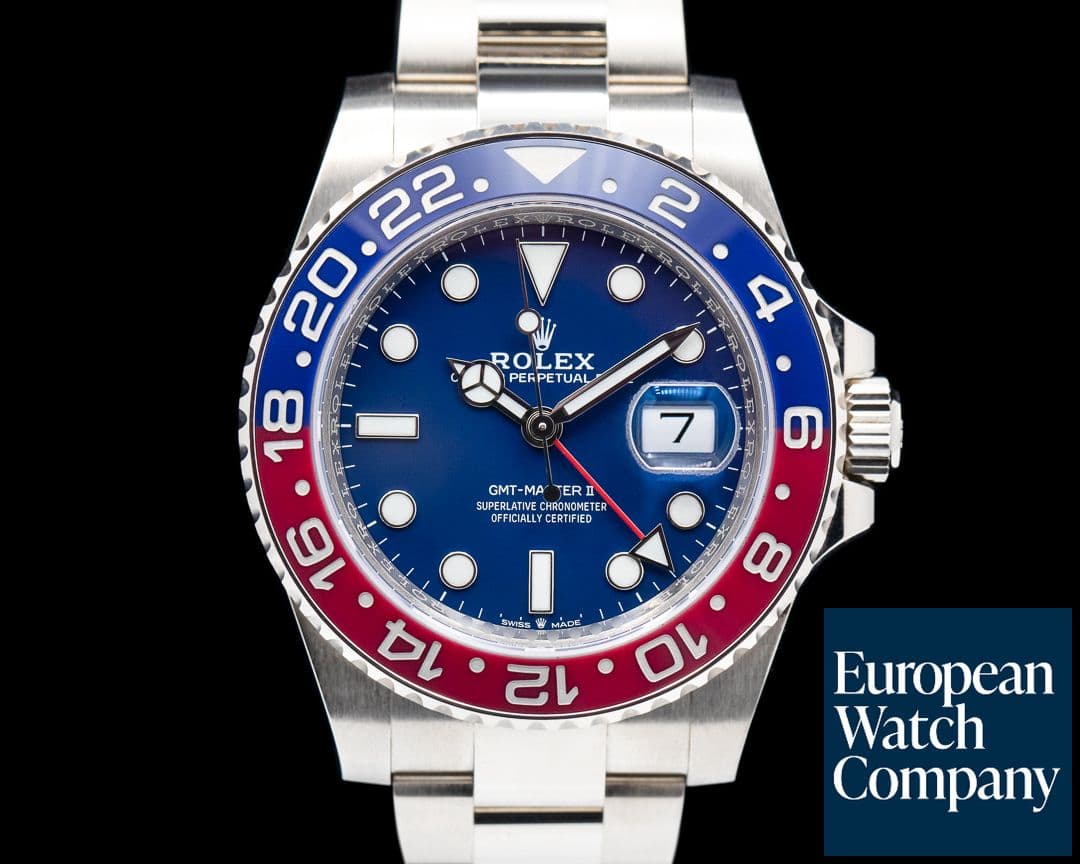 Image of Rolex GMT Master II 126719 Ceramic Pepsi 18k Blue Dial 2022