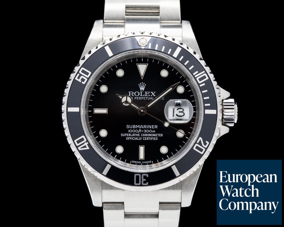 Image of Rolex Submariner Date 16610 SS Full-Set