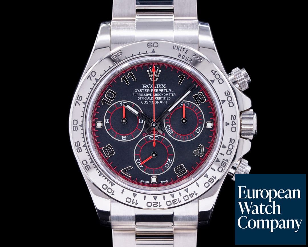 Image of Rolex Daytona 116509 Slate Arabic Racing Dial 18K White Gold