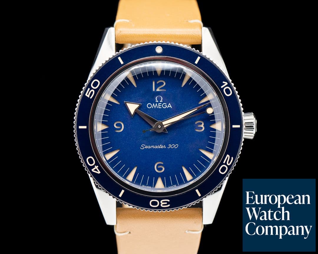 Image of Omega Omega SeaMaster 300M Blue Dial Blue Bezel Co-Axial 41MM