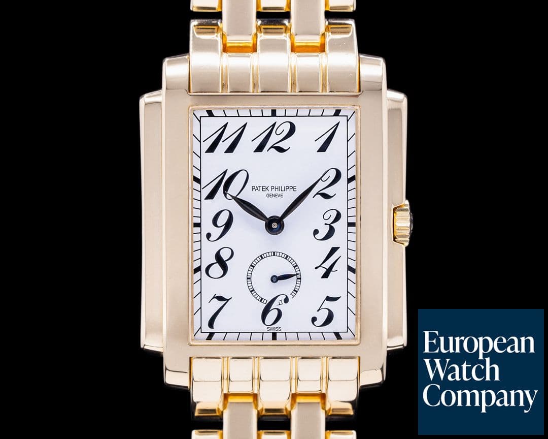 Image of Patek Philippe Gondolo 5024J White Dial Yellow Gold / Bracelet 