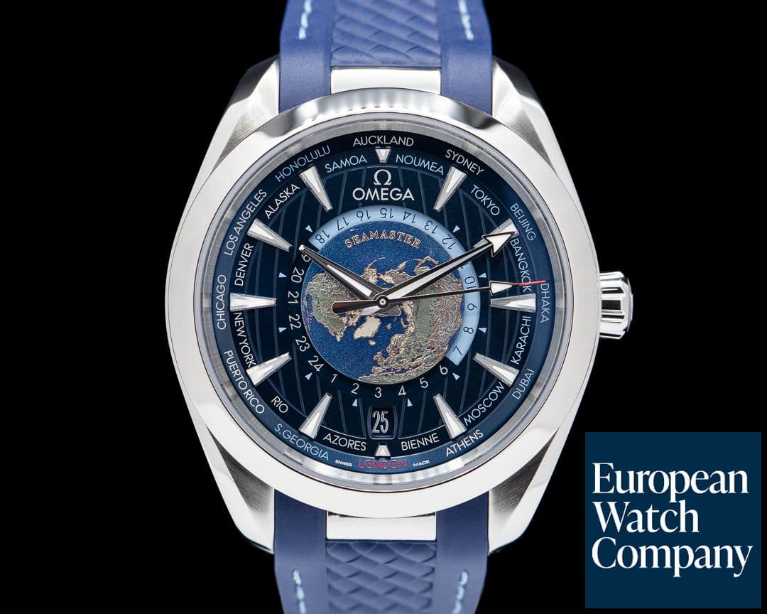 Image of Omega Aqua Terra Co-Axial Master Chronometer GMT Worldtimer