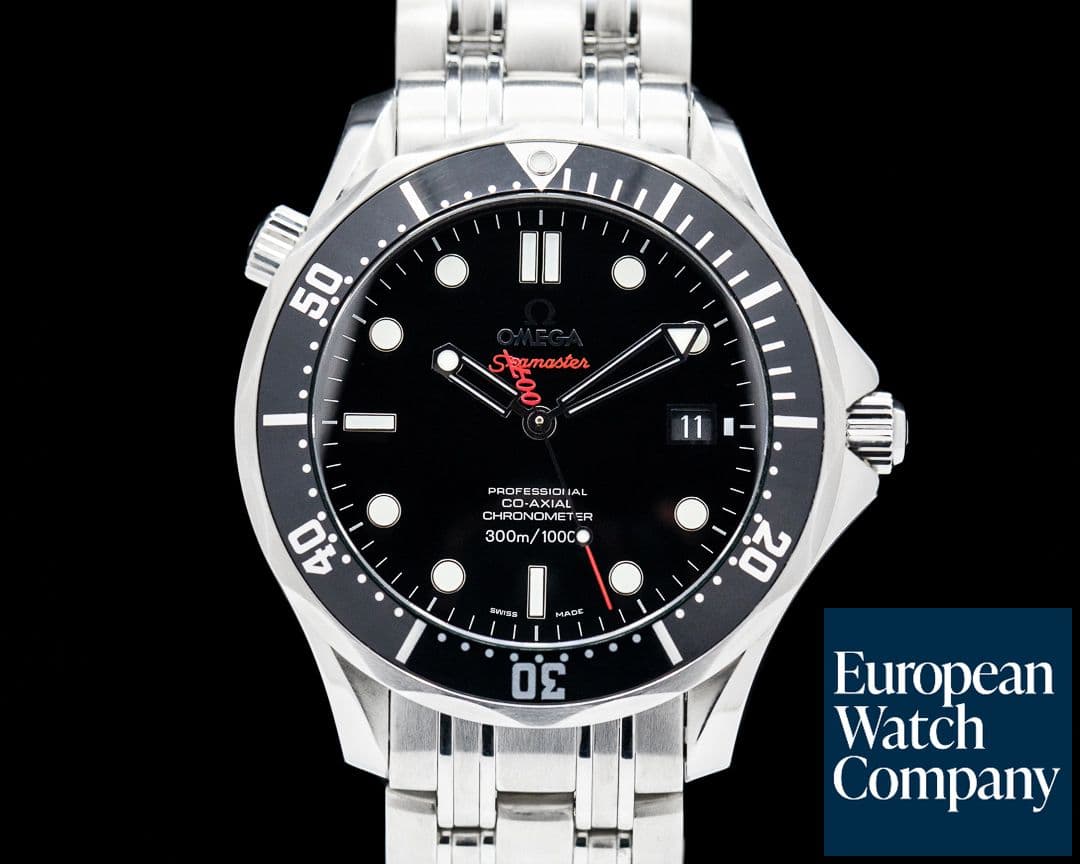 Image of Omega Seamaster Diver 300MPro Black James Bond Limited Edition Automatic