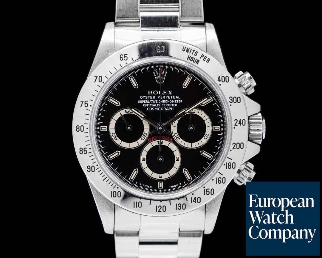 Image of Rolex Daytona 16520 "Zenith Movement" T Series Black Dial
