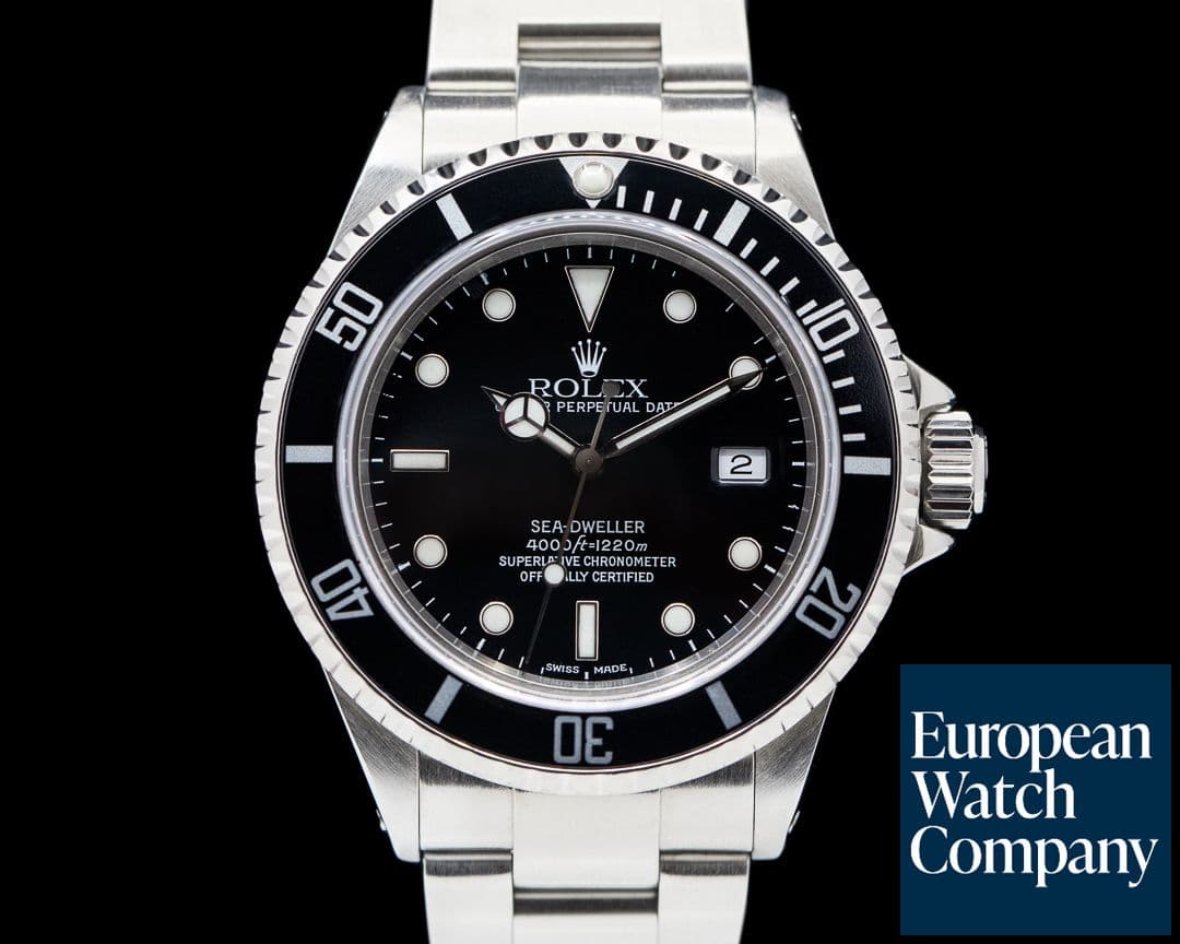 Image of Rolex Sea Dweller 16600 SS Full Kit