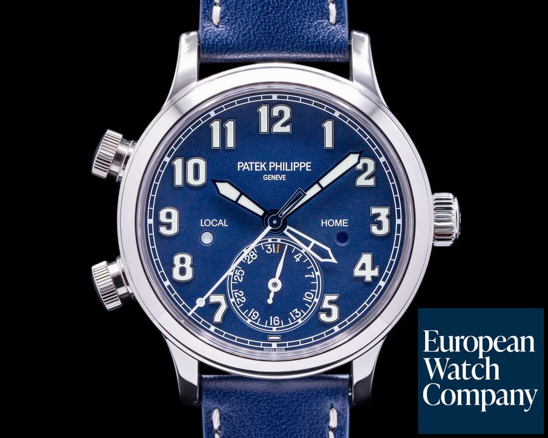 Image of Patek Philippe Mid Size 7234G Calatrava Pilot Travel Time 2022 UNWORN