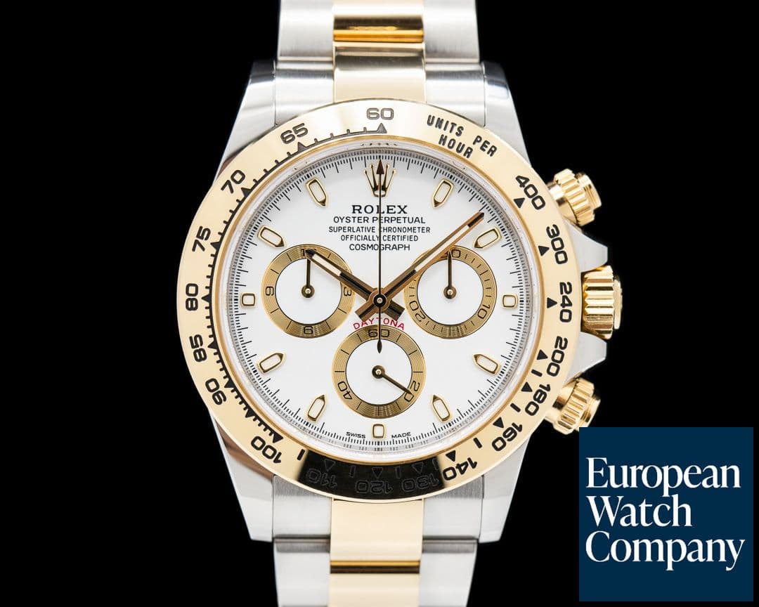 Image of Rolex Daytona White Dial 18K Yellow Gold/SS 2019