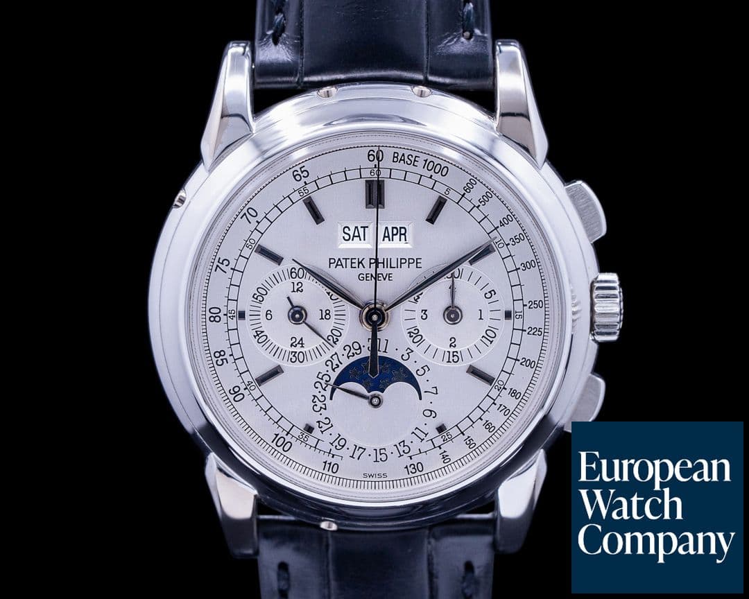 Image of Patek Philippe Perpetual Calendar Chronograph White Gold FULL SET