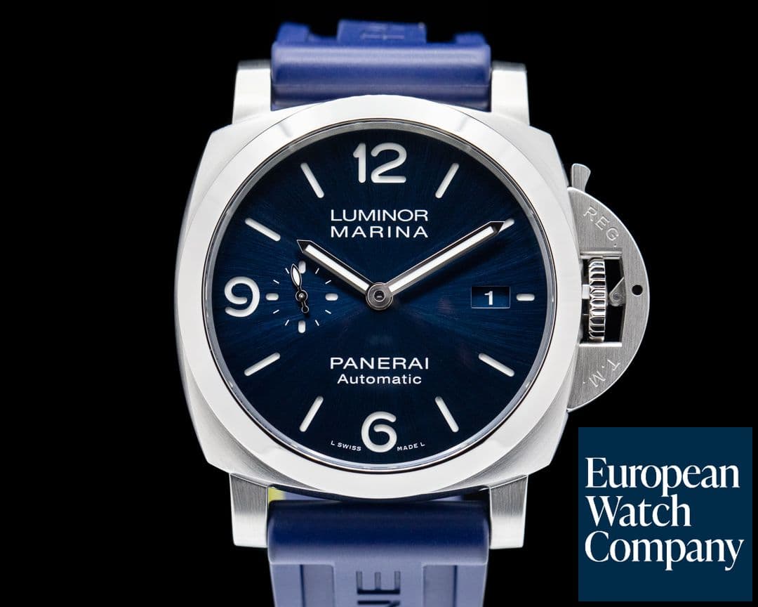 Image of Panerai Luminor Marina 1950 SS Blue Dial 44MM 2022