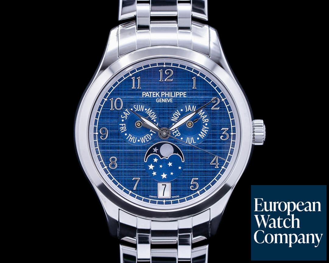 Image of Patek Philippe Annual Calendar 4947/1A SS / Blue Dial 2023 UNWORN