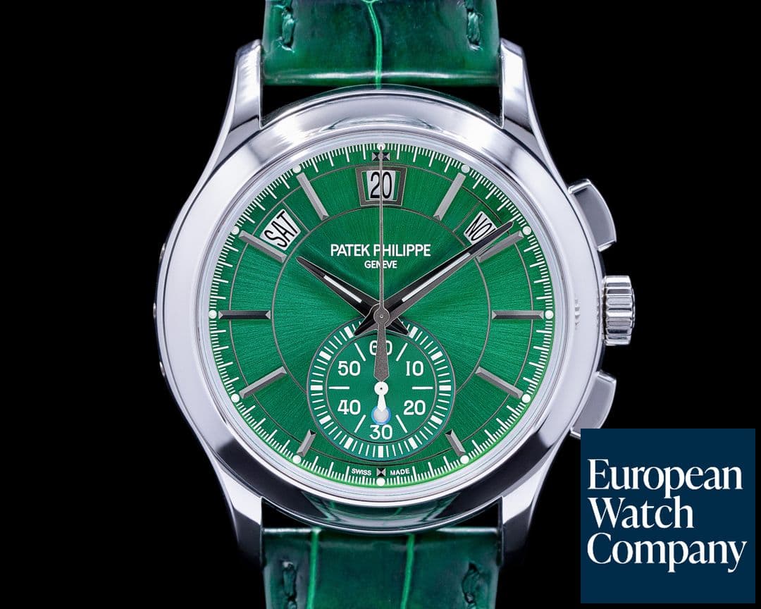 Image of Patek Philippe Chronograph Annual 5905P-014 Platinum WEIR & SONS Limited RARE