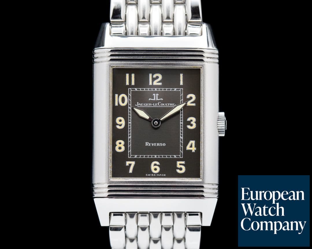 Image of Jaeger LeCoultre Reverso Grande Taille Shadow Black Dial SS / SS