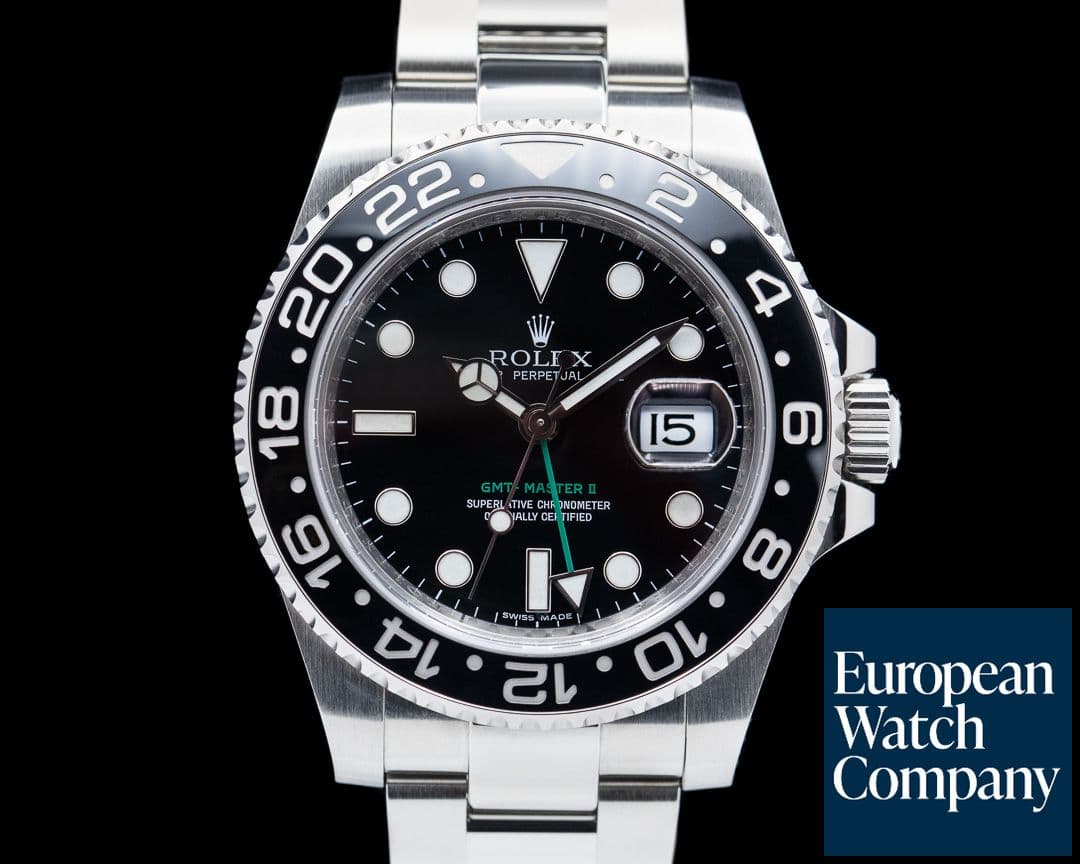 Image of Rolex GMT Master II 116710LN Ceramic SS 