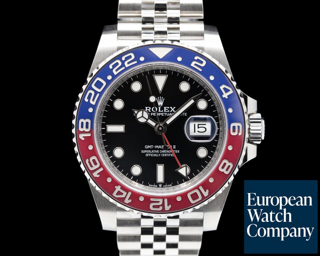 Image of Rolex GMT Master II Ceramic 126710 "Pepsi" SS 