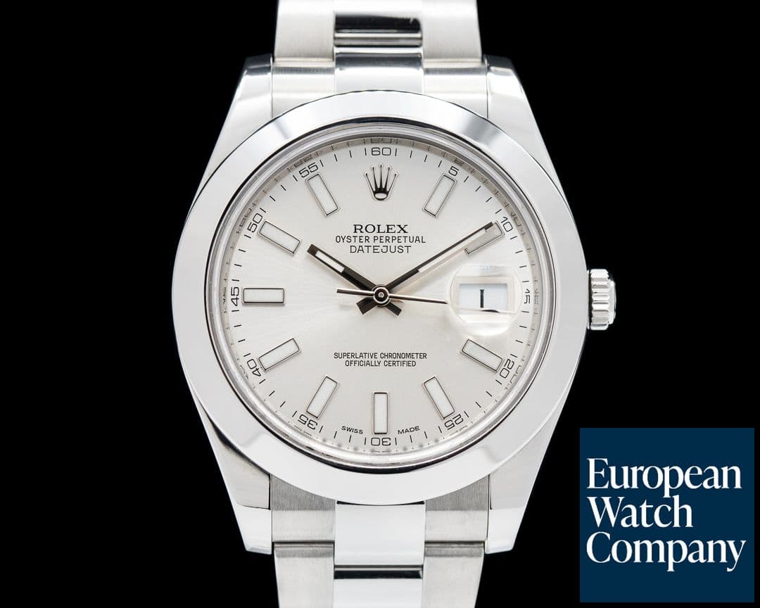 Image of Rolex Datejust II SS White Dial 