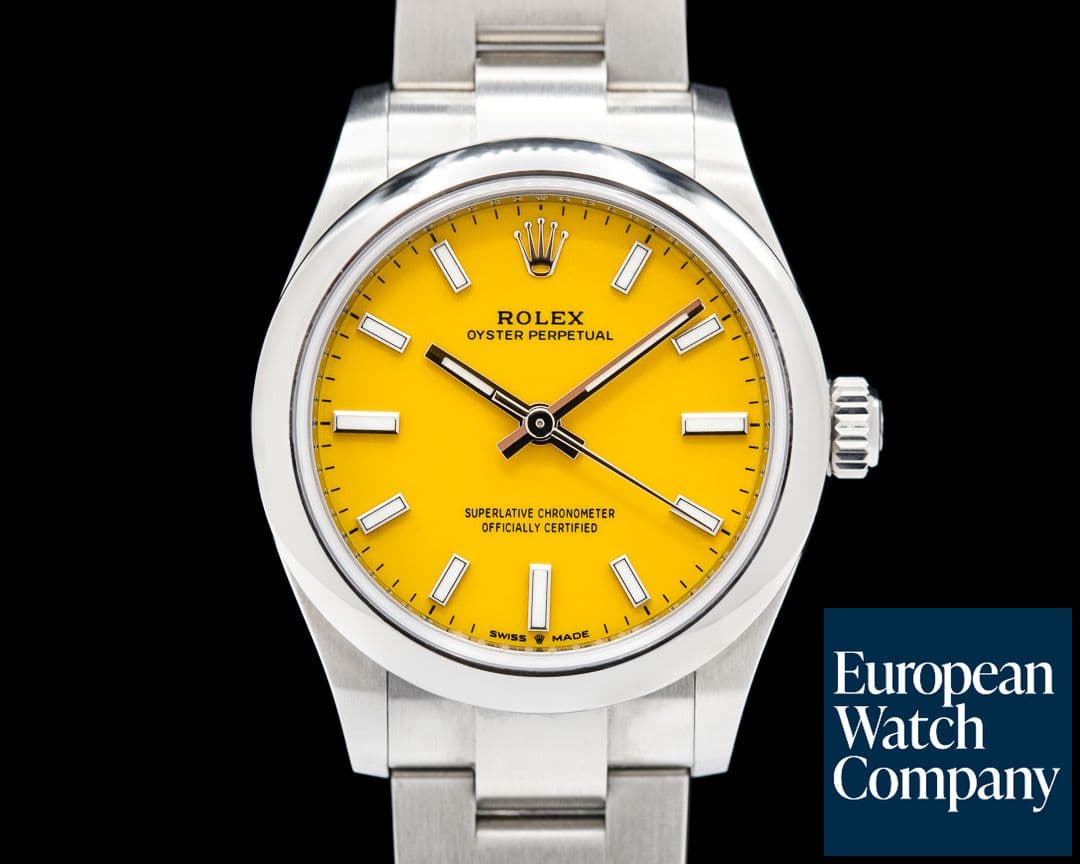 Image of Rolex Oyster Perpetual 277200 31mm SS Yellow