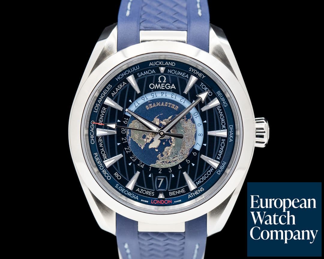 Image of Omega Aqua Terra Co-Axial Master Chronometer GMT Worldtimer