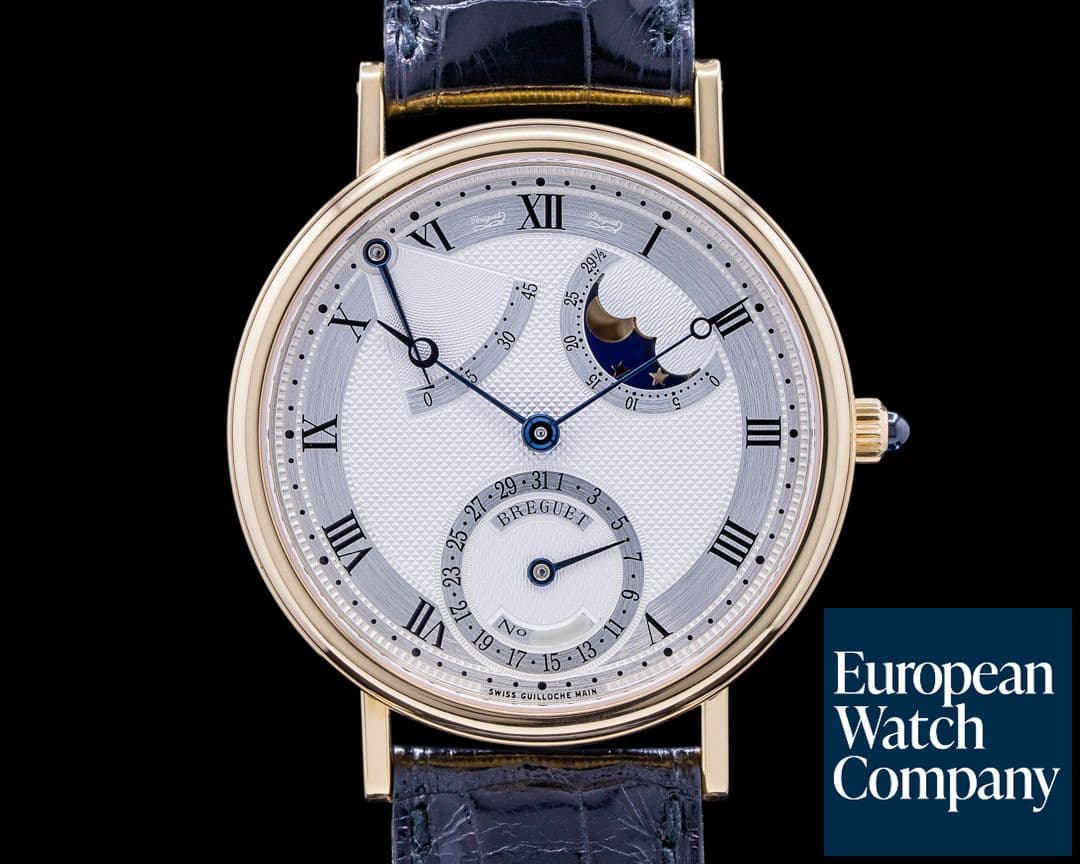 Image of Breguet Classique  3130BA Power Reserve Moon 18K Yellow Gold NICE