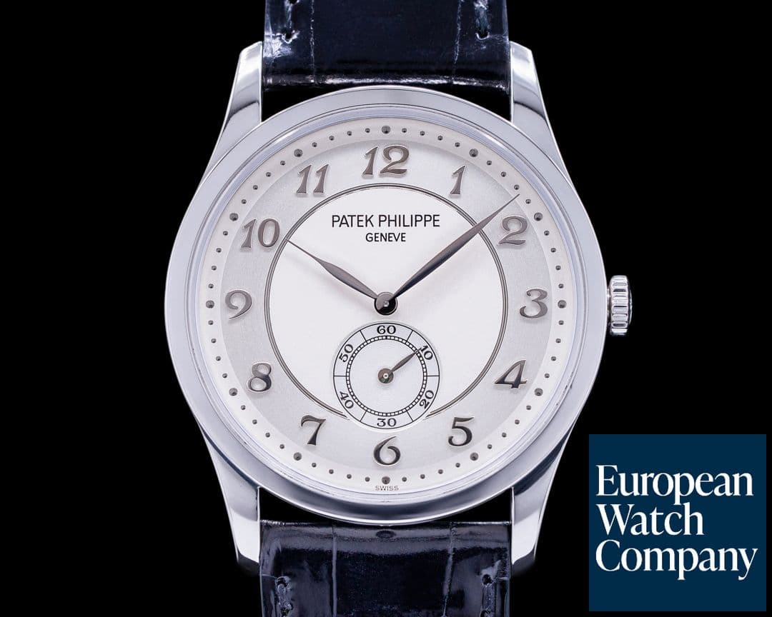 Image of Patek Philippe Calatrava Platinum 5196P Silver Dial Arabic Numerals