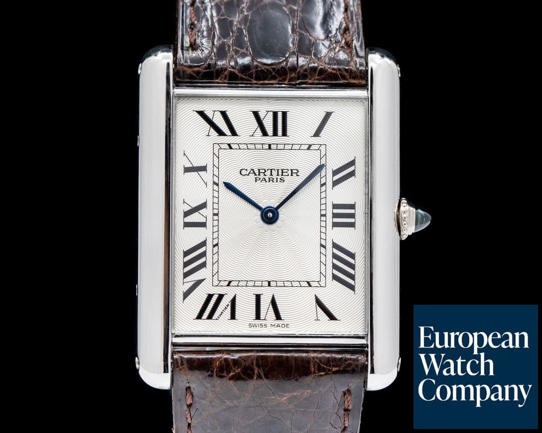 Image of Cartier Privee Collection Tank XL CPCP 2915 Platinum RARE