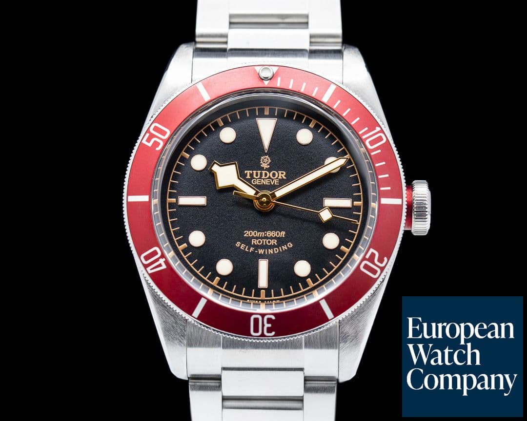 Image of Tudor Tudor Heritage Black Bay Red SS / Bracelet