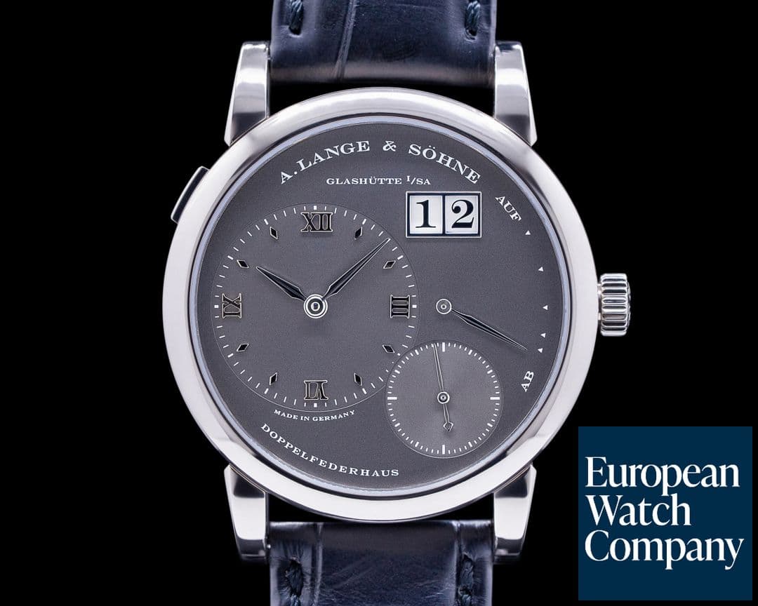 Image of A. Lange and Sohne Lange 1 101.030 Grey Slate Dial White Gold 