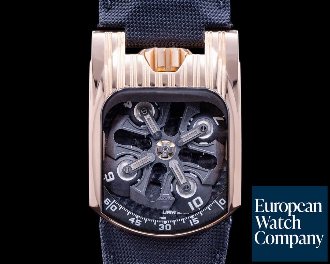 Image of URWERK 103T Tarantula Manual Wind 18k Rose Gold 