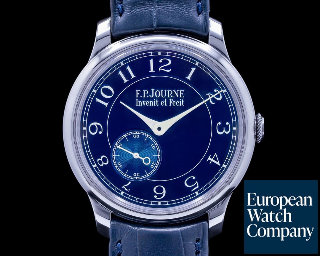 Image of F. P. Journe Chronometre Bleu Tantalum Blue Dial 2020